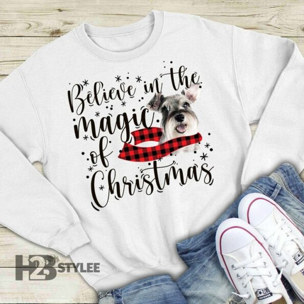 Believe In The Magic Of Christmas Graphic Unisex T Shirt, Sweatshirt, Hoodie Size S – 5XL