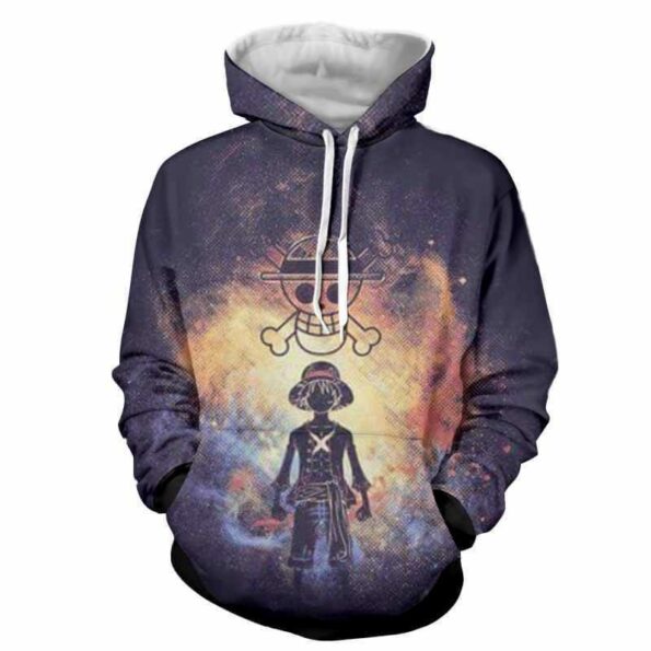 Pirate King Luffy 3D Hoodie – Jacket – One Piece
