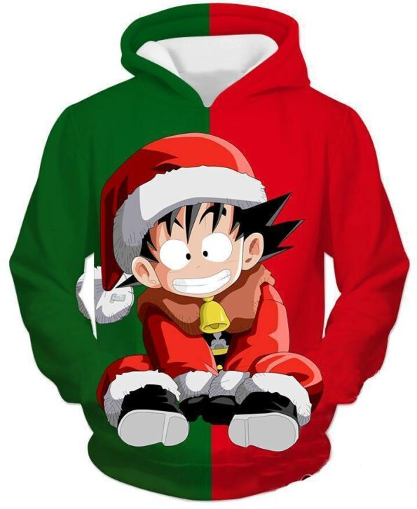 Dragon Ball Z Hoodie – Kid Goku Christmas Hoodie