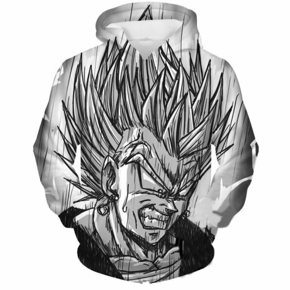 Dragon Ball Super Hoodie – SSJ Vegito Hoodie – Jacket