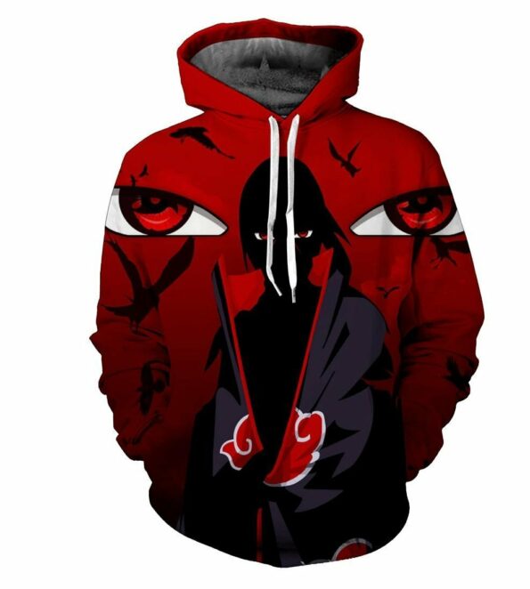 Naruto Hoodie – Sasuke 3D Hoodie – Jacket