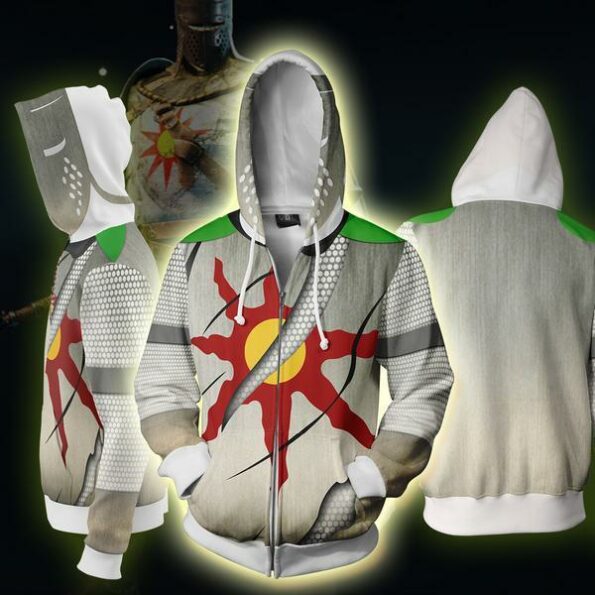 Dark Souls PS3 Game Costume Hoodie – Dark Souls Zip Up Jacket