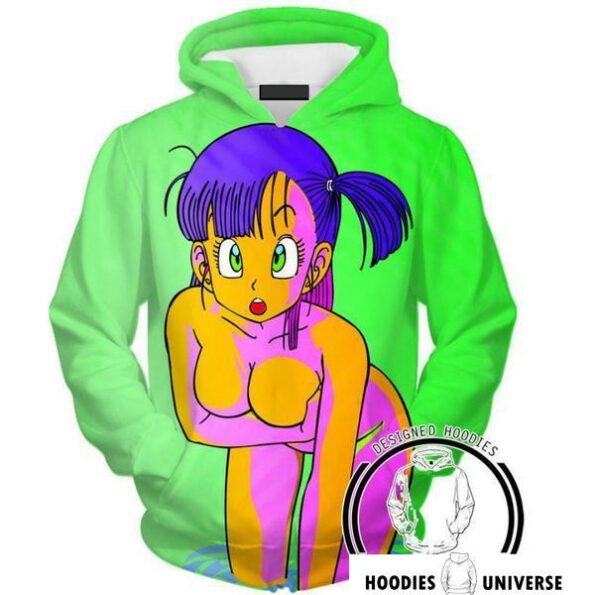 Dragon Ball Z Hoodie – Seductive Bulma Hoodie – Jacket