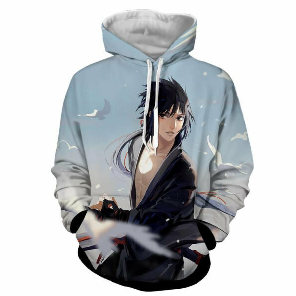 Sasuke Cool 3D Hoodie – Naruto jacket