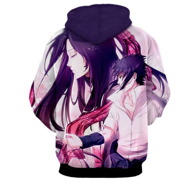 Naruto Hoodie – Sasuke And Mikoto Uchiha 3D hoodie – Naruto Jacket