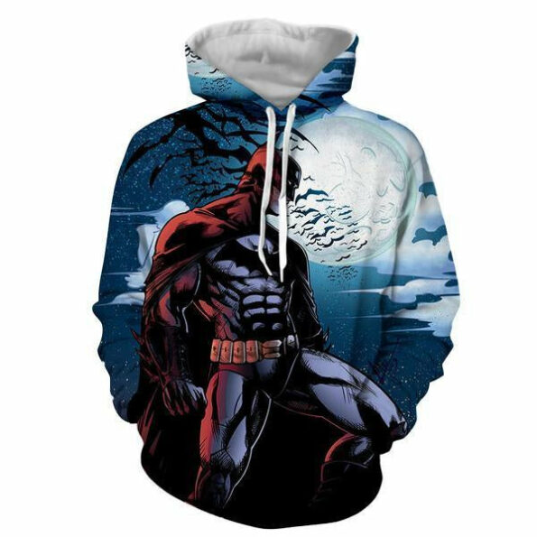 Braggadocio Batman 3D Hoodie – Jacket