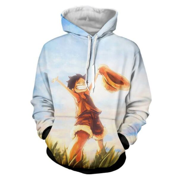Kid Luffy Perfect 3D Hoodie – One Piece