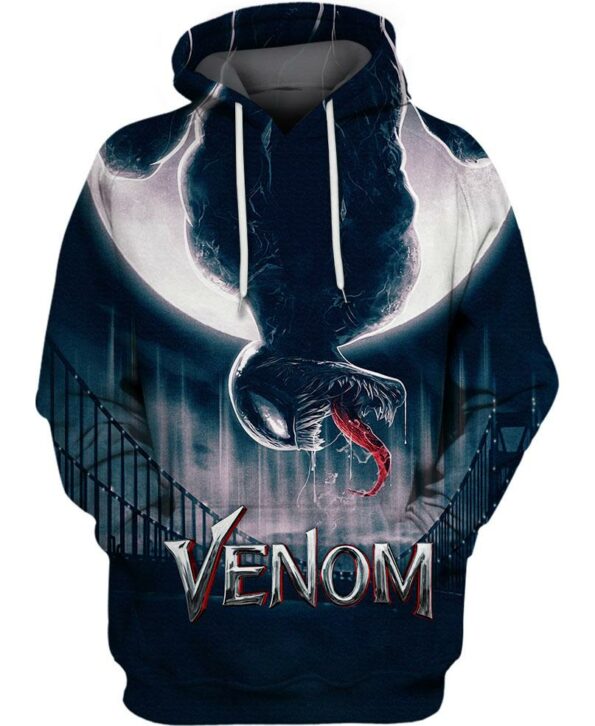 Moon Venom 3D Hoodie-Jacket