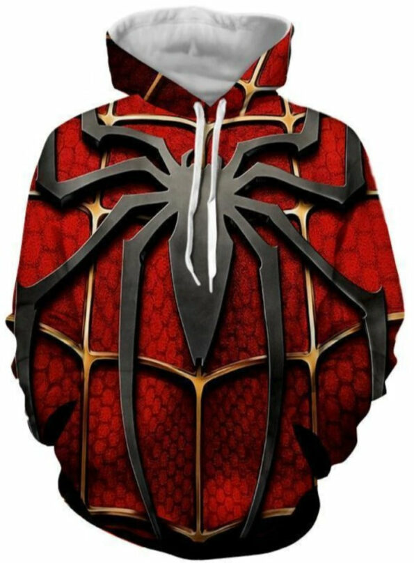 Awesome Spiderman 3D Hoodie – Jacket
