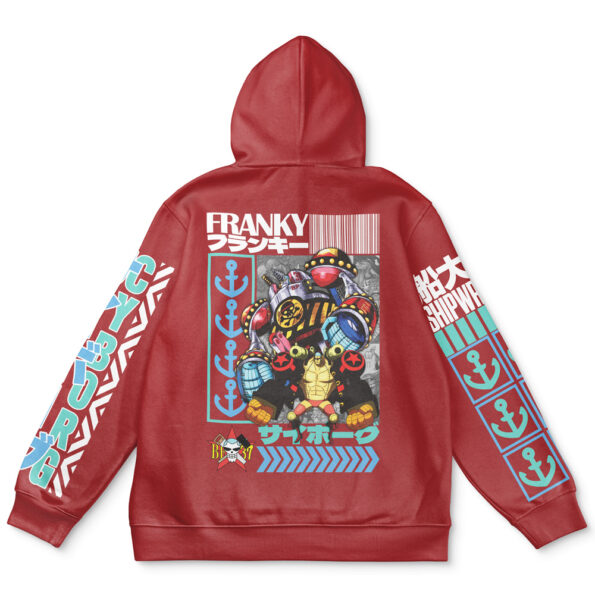 Franky One Piece Streetwear Hoodie