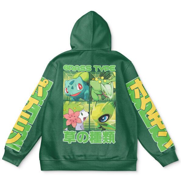 Grass Type Pokemon Streetwear Hoodie