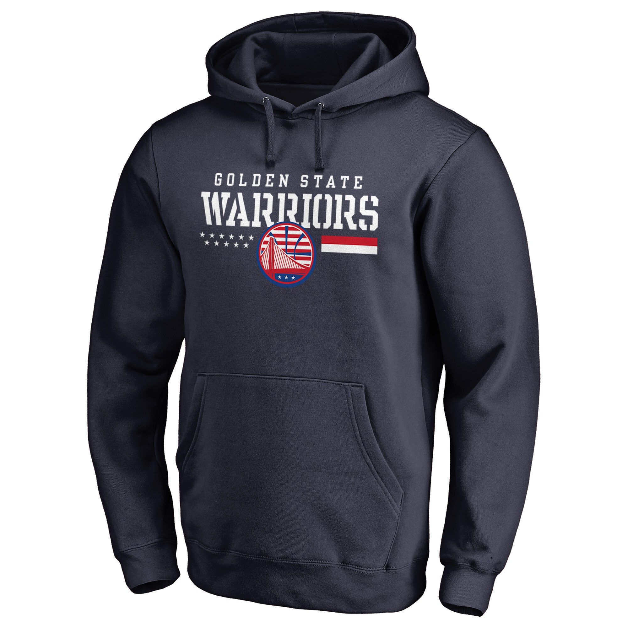 Men s Fanatics Branded Navy Golden State Warriors Hoops For Troops Pullover Hoodie