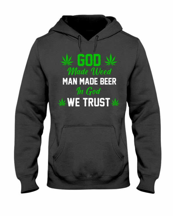 God Made Weed 3D Hoodie