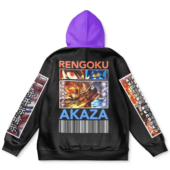 Kyojuro Rengoku vs Akaza Demon Slayer Streetwear Hoodie