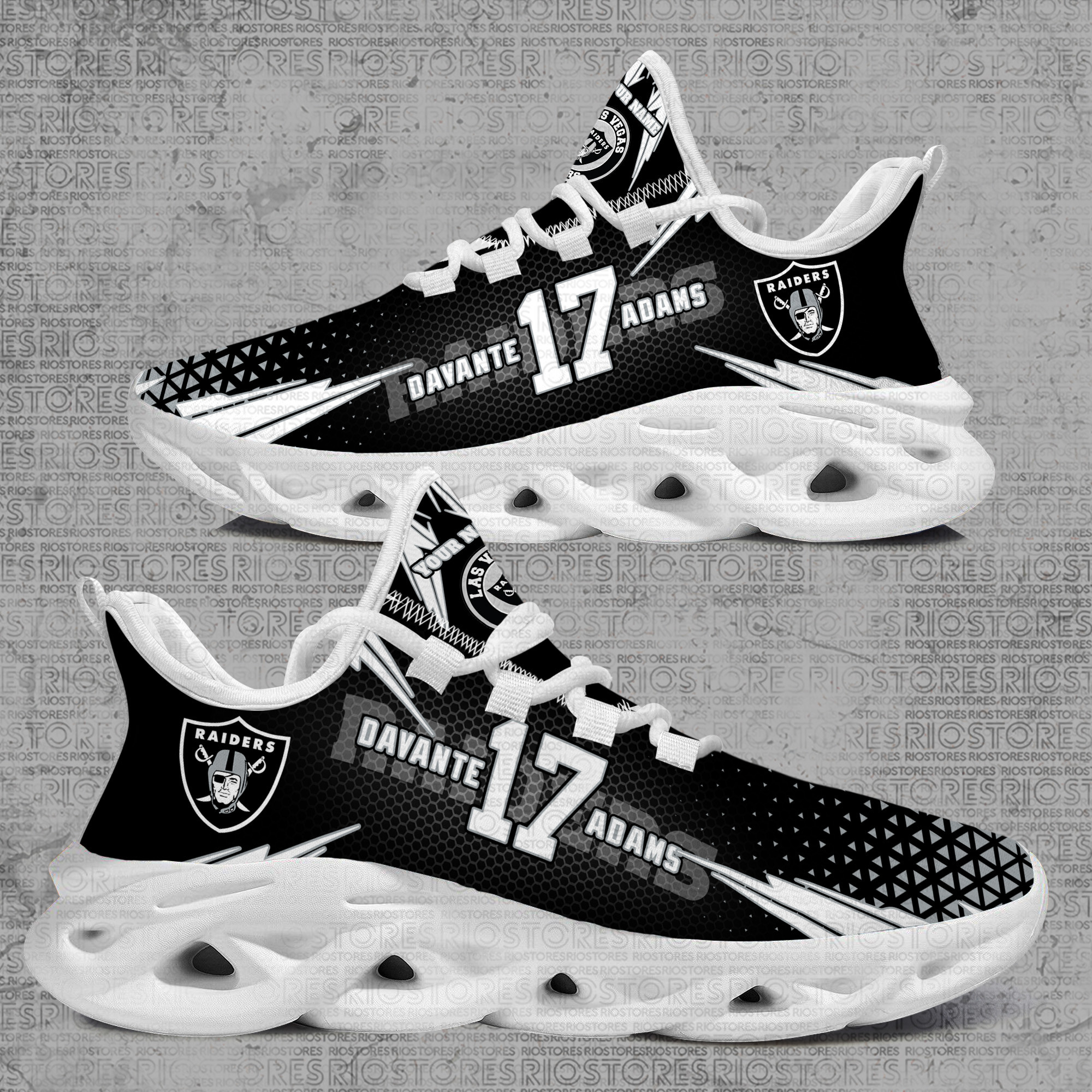Adams Lve_raiders Football Customize Sporty Max Soul Sneakers Running Sport For Men For Fan