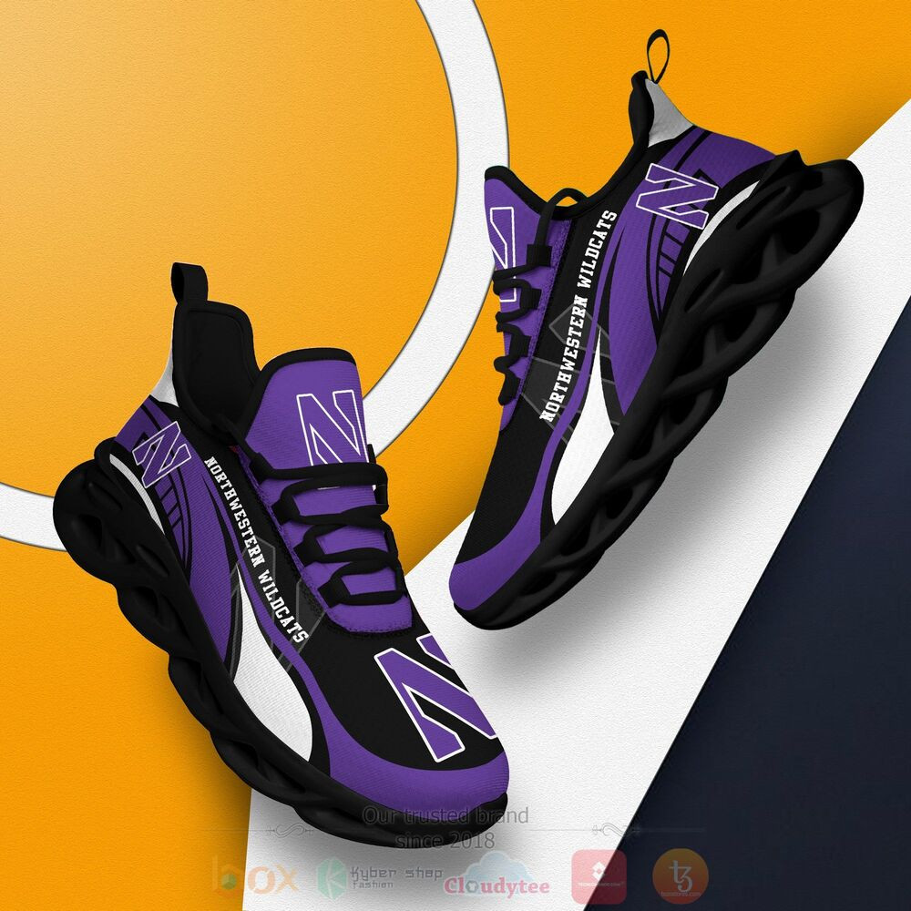 Northwestern Wildcats Clunky Max Soul Shoes