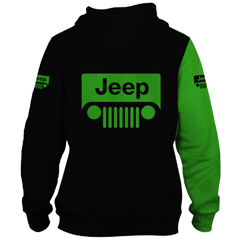 3D Full Print Jeep T-Shirt Hoodie Apparel For Men And Women V2