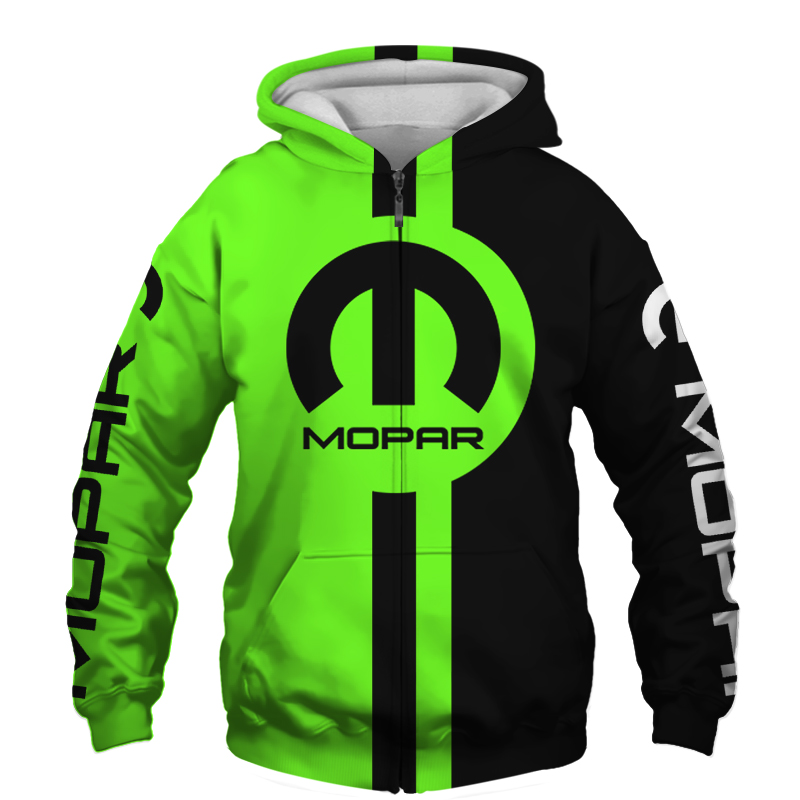 3D Full Print Mopar T-Shirt Hoodie Apparel For Car Enthusiasts