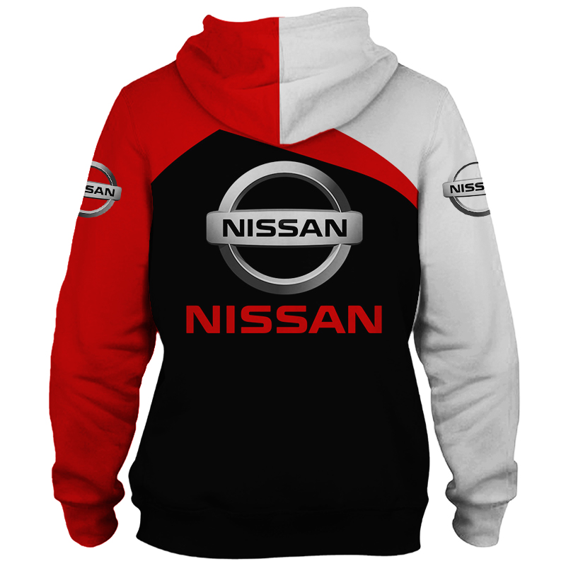 3D Full Print Nissan T-Shirt Hoodie Apparel For Men And Women