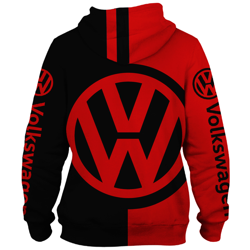 3D Full Print Volkswagen T-Shirt Hoodie Apparel