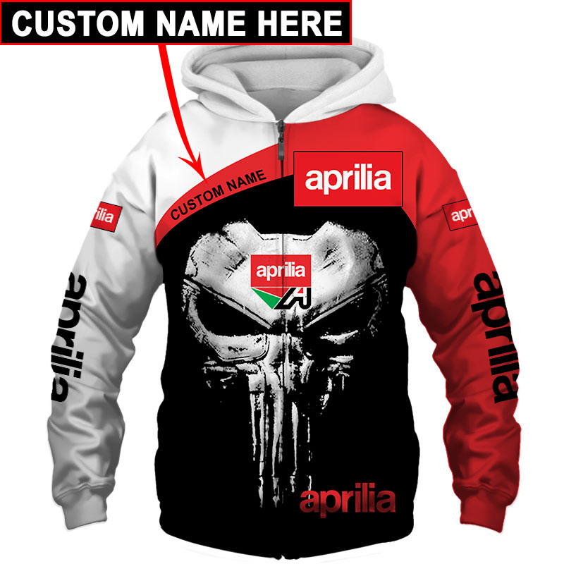 Aprilia 3D Full Print T-Shirt And Hoodie Apparel Collection