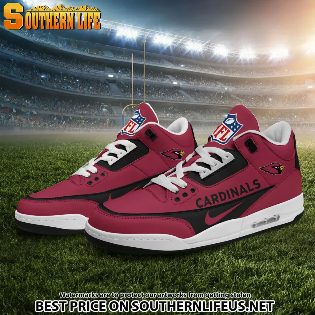 Arizona Cardinals Jd3 New Sport Football Sneakers