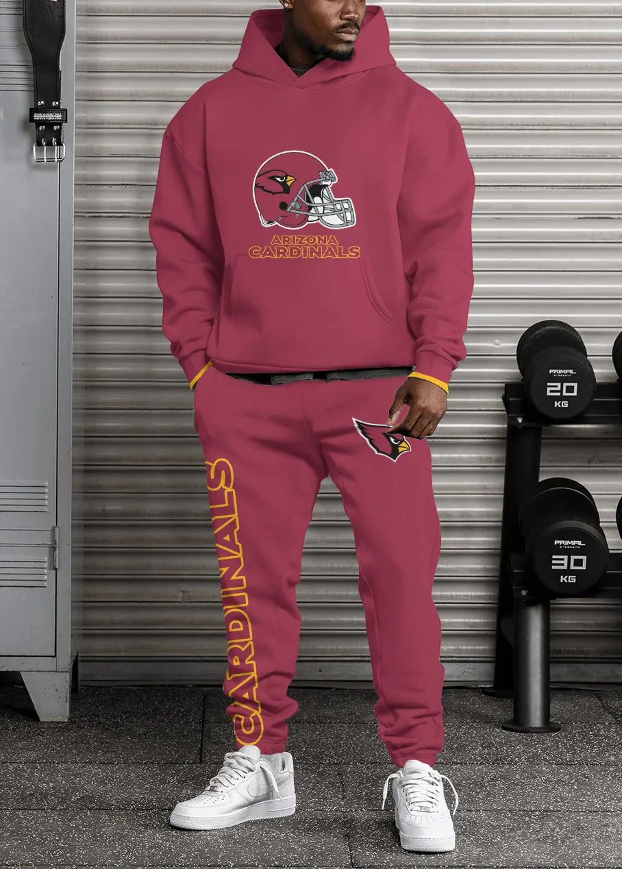 Arizona Cardinals Pullover Hoodie And Sweatpants Set –