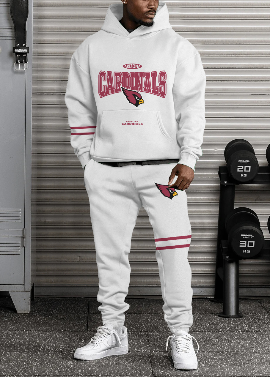 Arizona Cardinals Pullover Hoodie And Sweatpants Set –