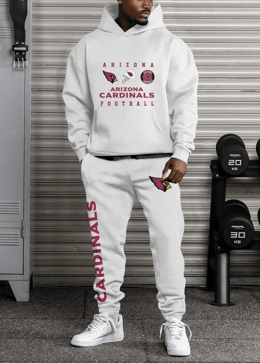 Arizona Cardinals Pullover Hoodie And Sweatpants Set