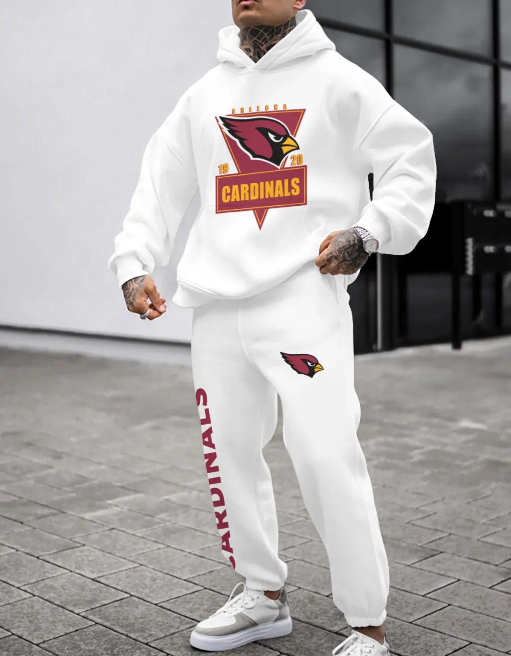 Arizona Cardinals Pullover Hoodie And Sweatpants Set