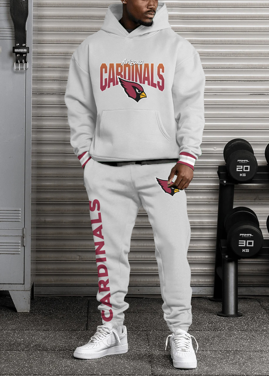 Arizona Cardinals Pullover Hoodie And Sweatpants Set