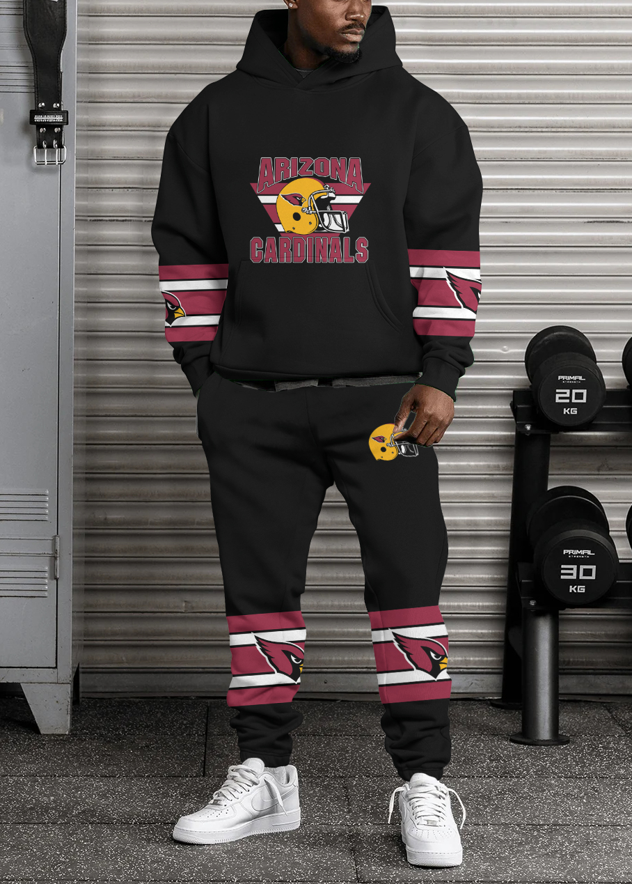 Arizona Cardinals Pullover Hoodie And Sweatpants Set