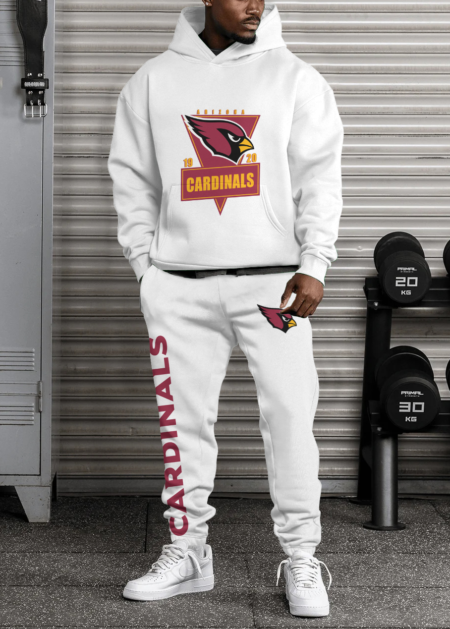 Arizona Cardinals Pullover Hoodie And Sweatpants Set