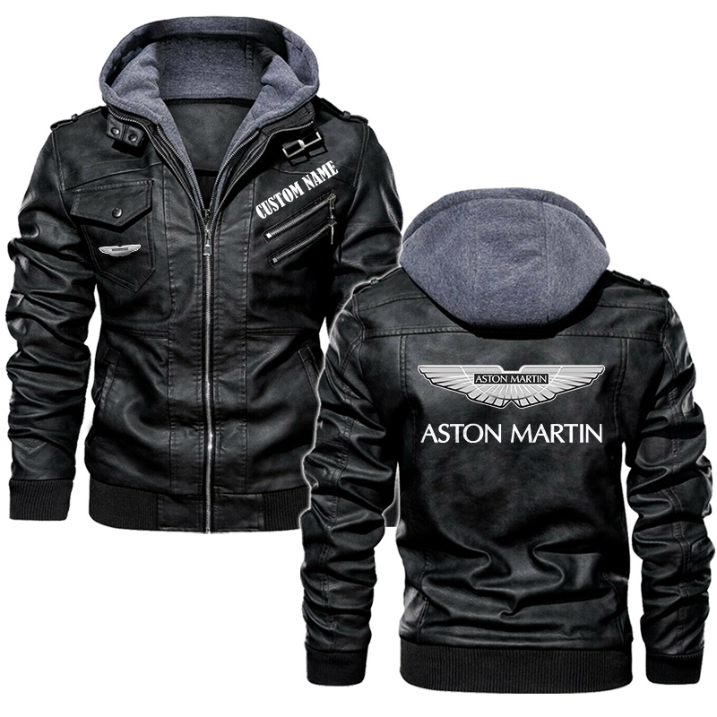 Aston Martin Winter Leather Jacket – Warm Outerwear For Men