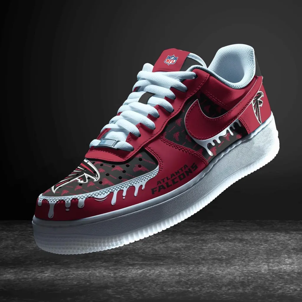 Atlanta Falcons Custom Af1 Sneakers