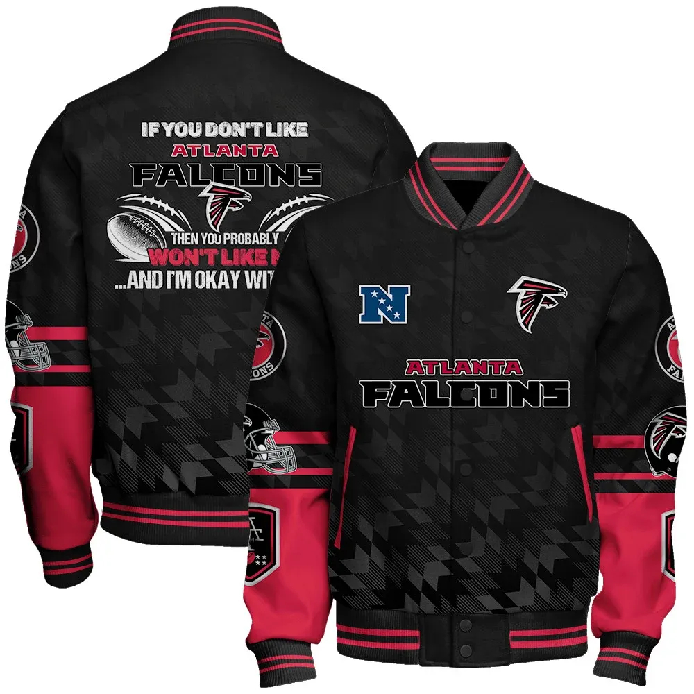 Atlanta Falcons Football Unisex Varsity Jacket