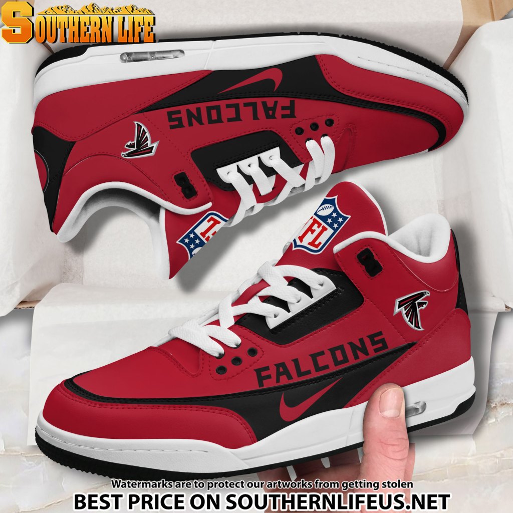 Atlanta Falcons Jd3 New Sport Football Sneakers