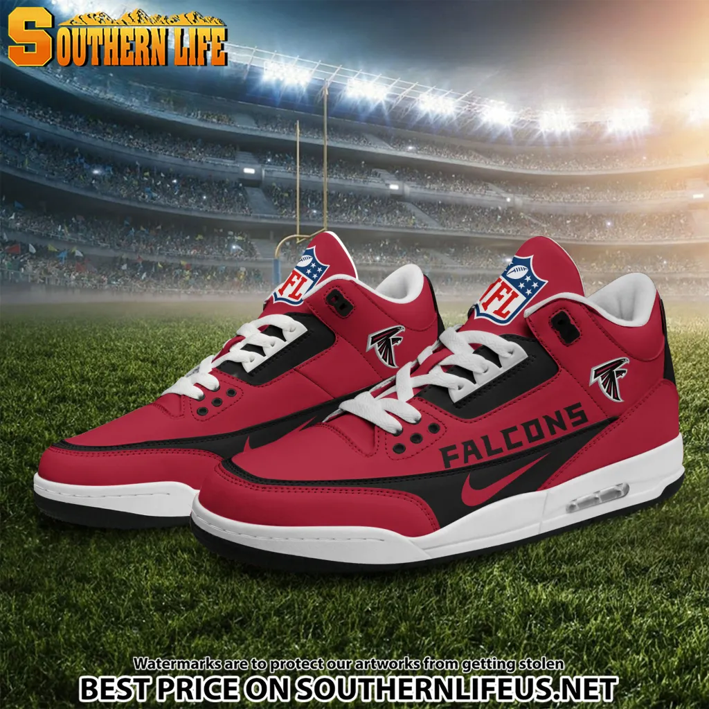 Atlanta Falcons Jd3 New Sport Football Sneakers