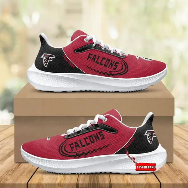 Atlanta Falcons Lightweight Patch Decor Running Shoes