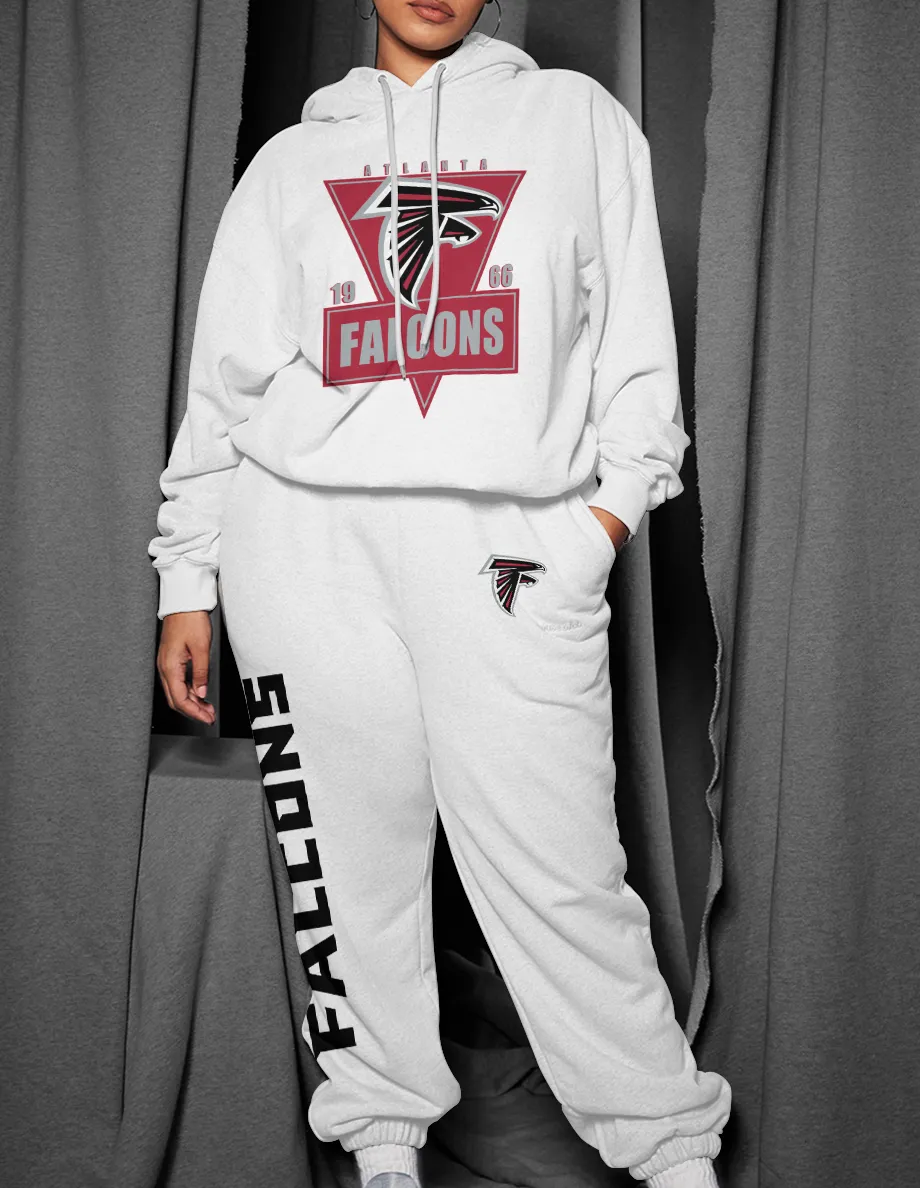 Atlanta Falcons Pullover Hoodie And Sweatpants Combo Set