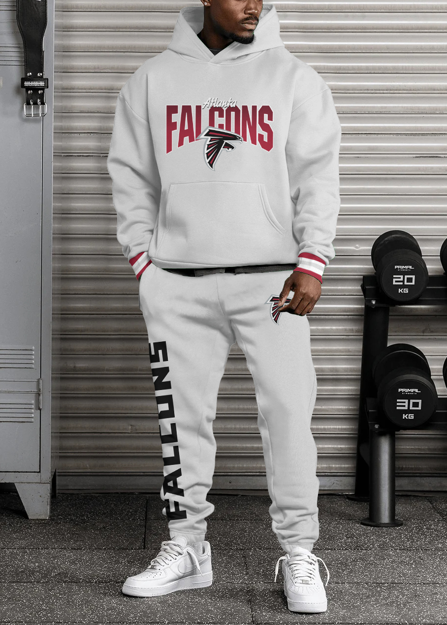 Atlanta Falcons Pullover Hoodie And Sweatpants Set