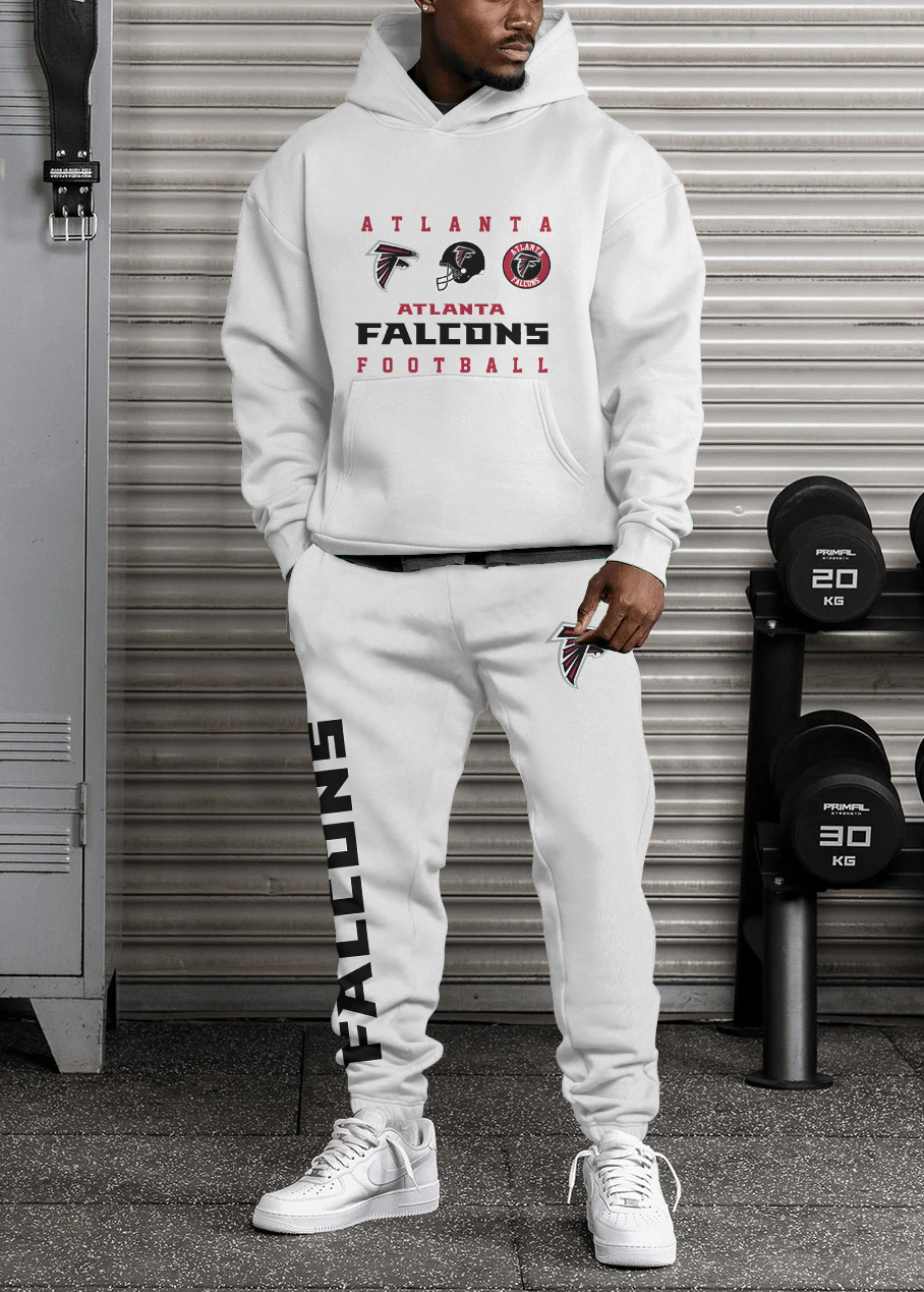 Atlanta Falcons Pullover Hoodie And Sweatpants Set