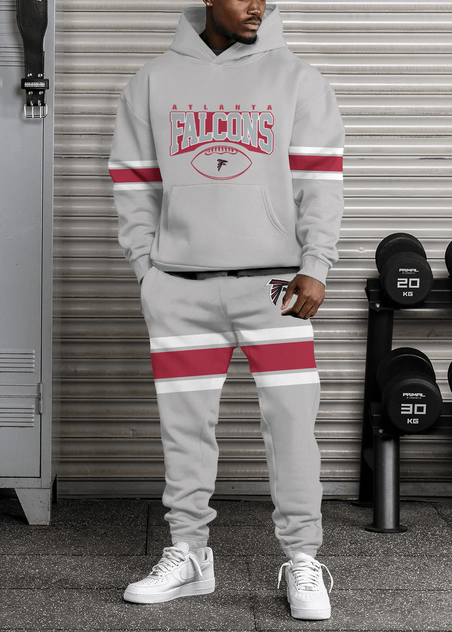 Atlanta Falcons Pullover Hoodie And Sweatpants Set