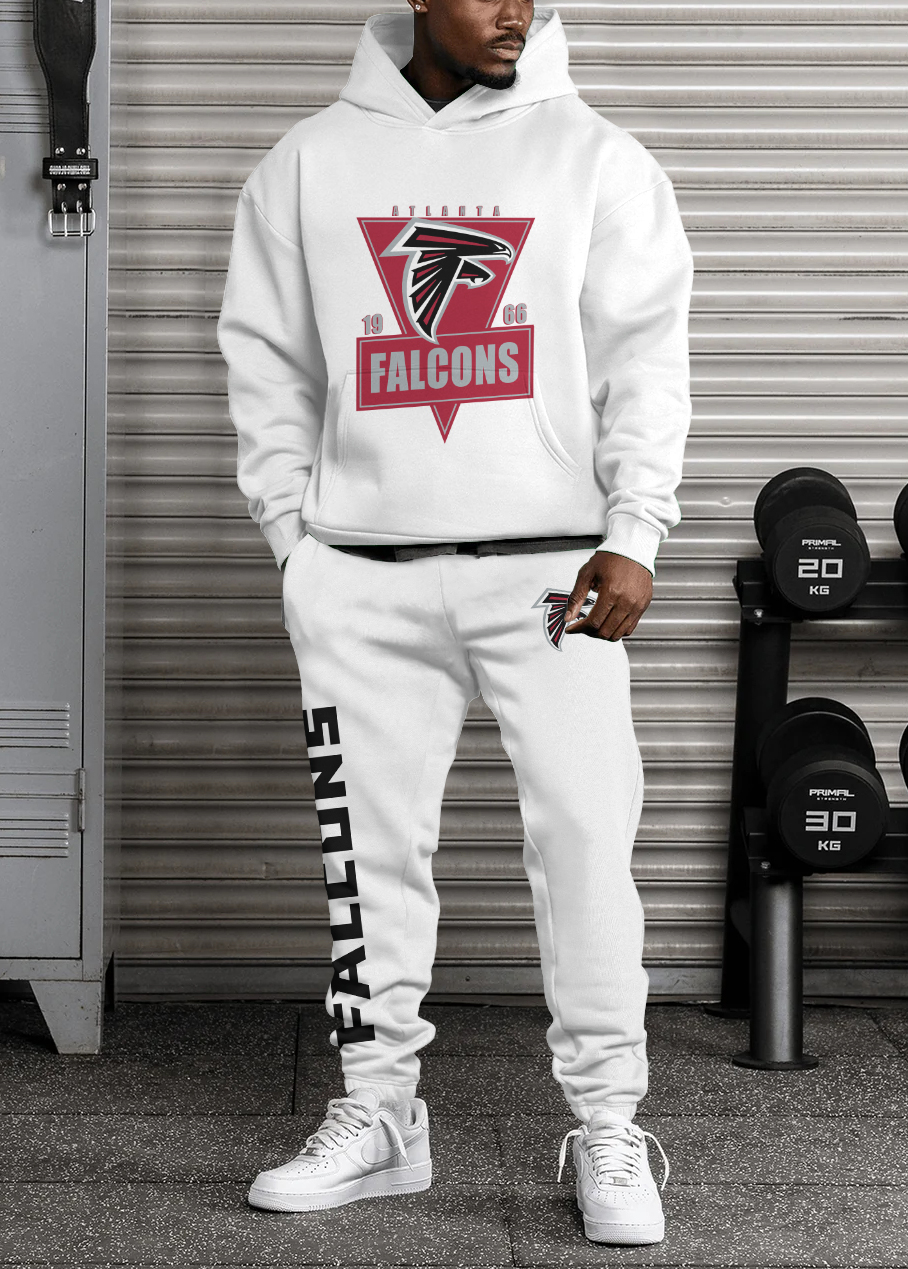 Atlanta Falcons Pullover Hoodie And Sweatpants Set