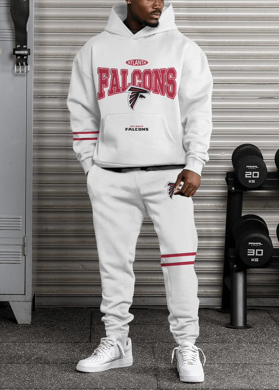 Atlanta Falcons Pullover Hoodie And Sweatpants Set