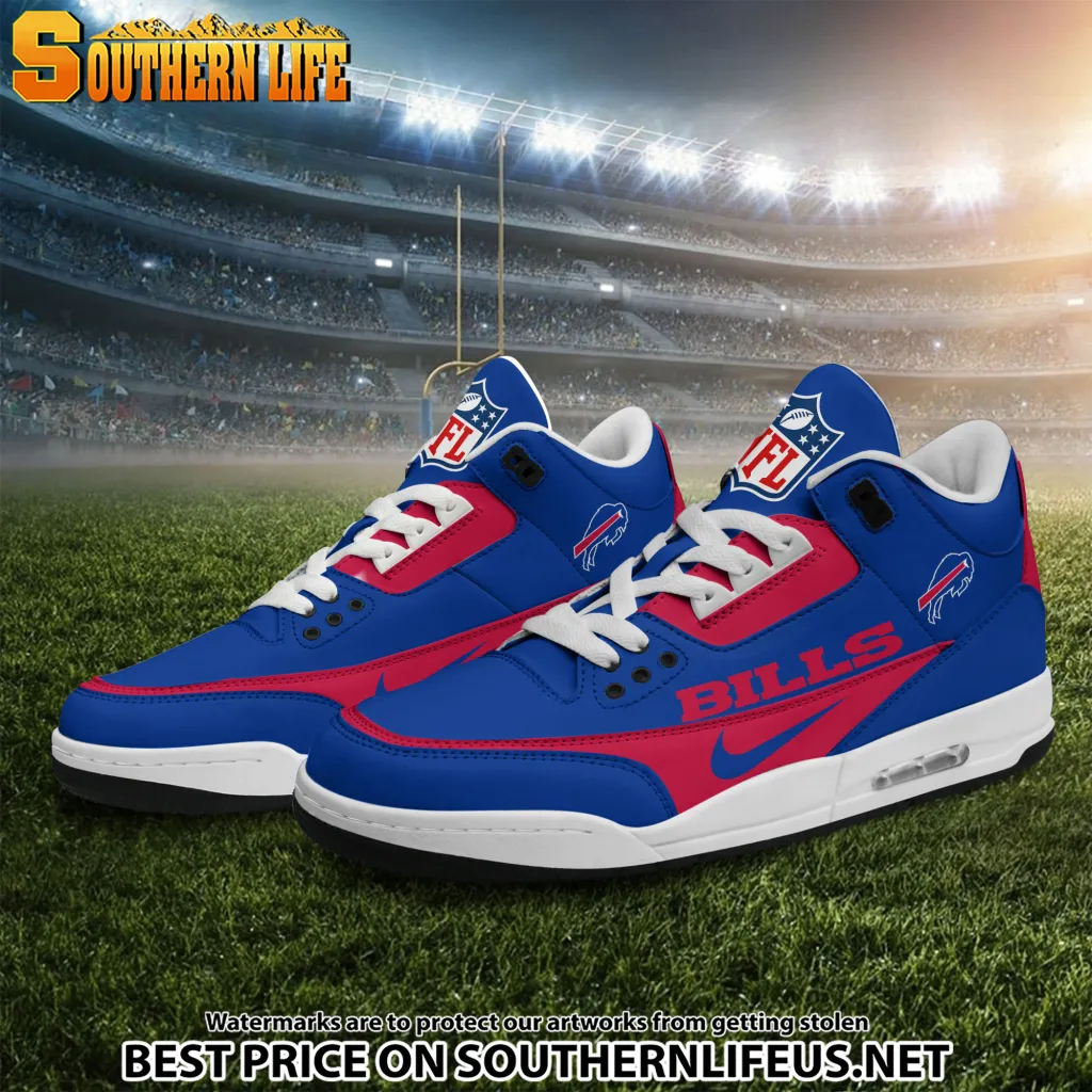 Buffalo Bills Jd3 New Sport Football Sneakers