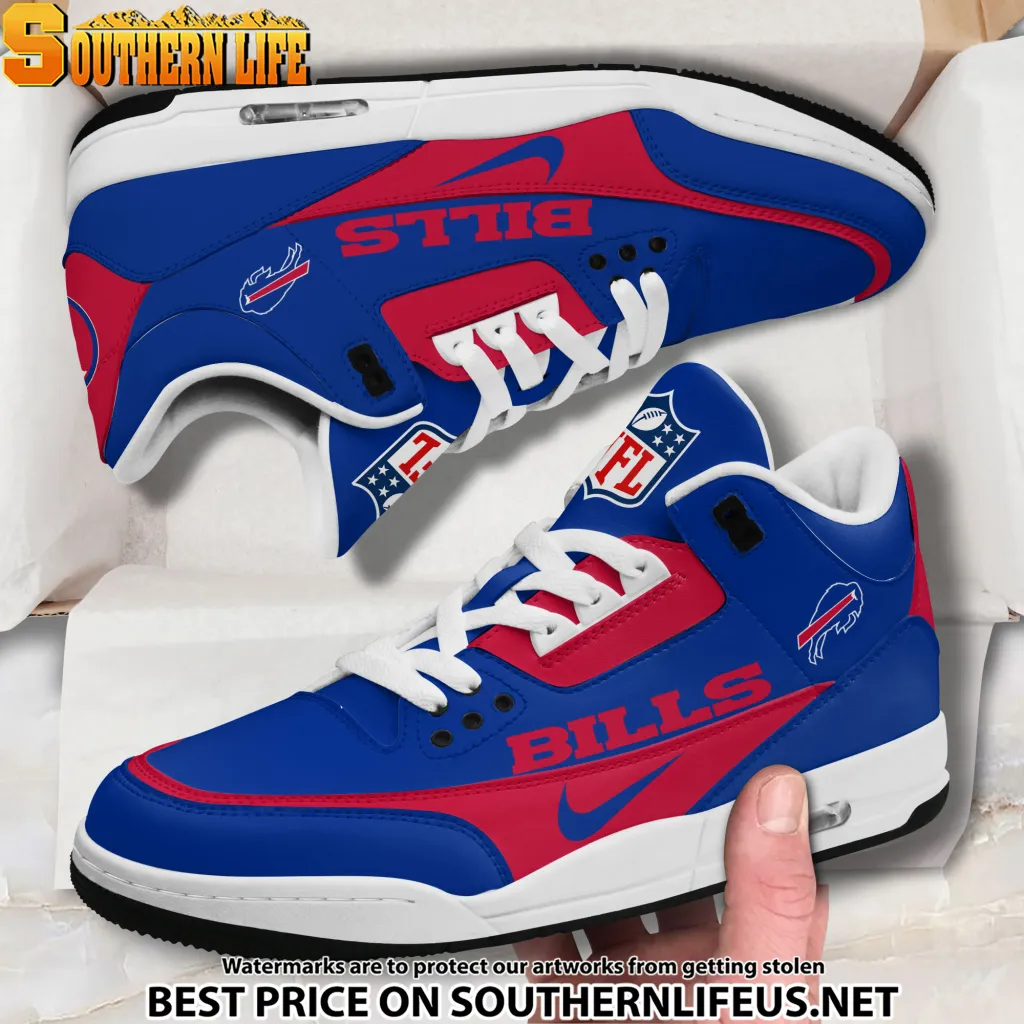 Buffalo Bills Jd3 New Sport Football Sneakers