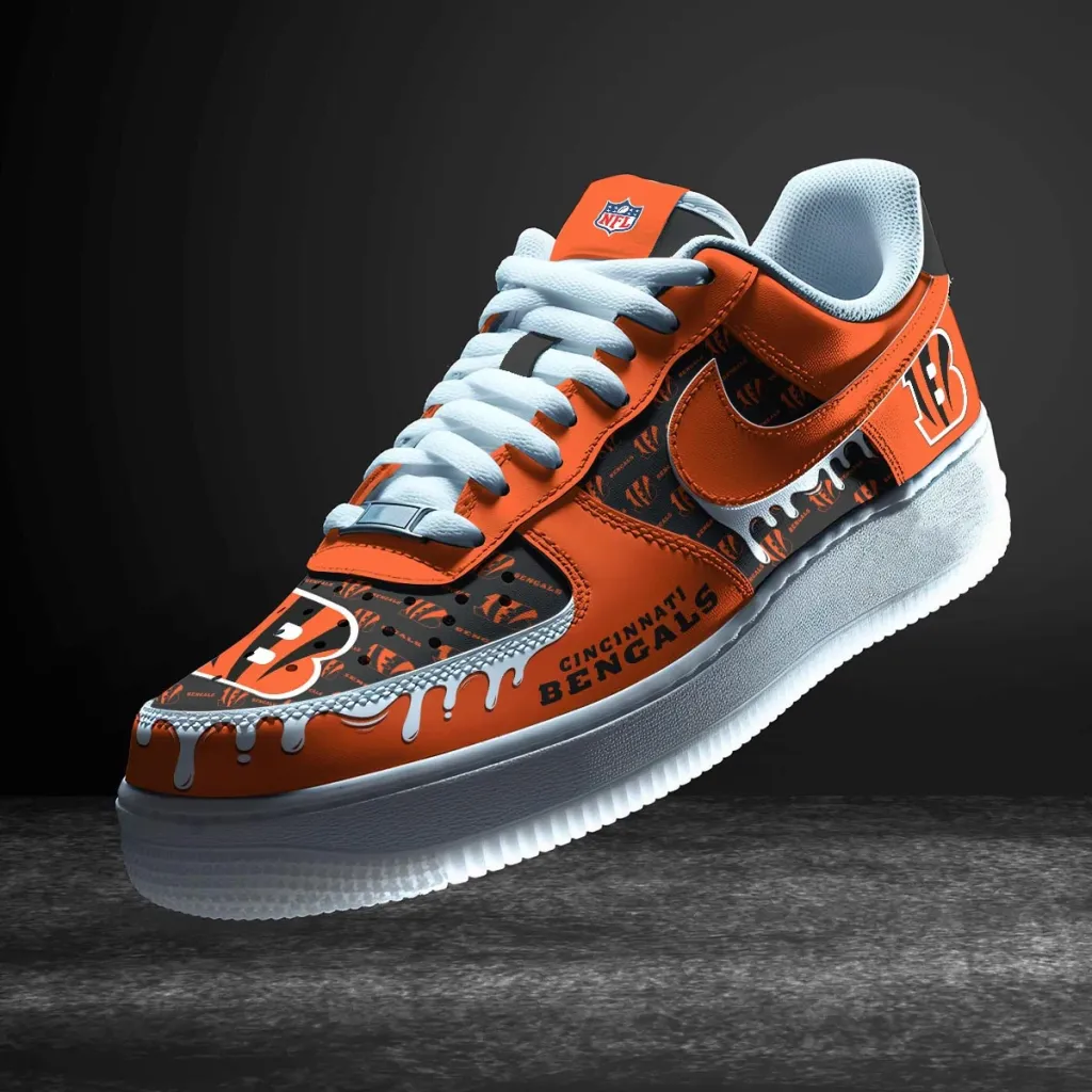 Cincinnati Bengals Custom Af1 Sneakers