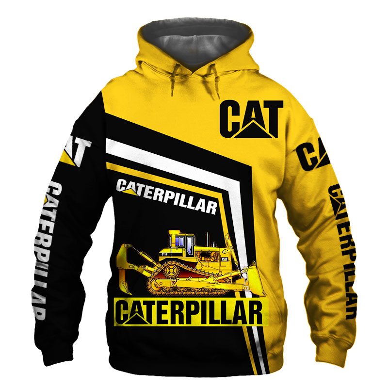 Custom 3D Apparel: Caterpillar T-Shirt, Hoodie, Polo, Hawaiian & Sweatshirt