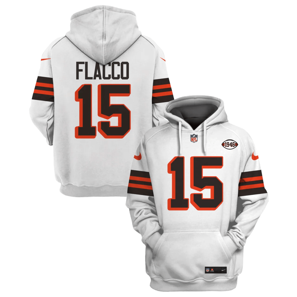 Custom Cleveland Browns Football Hoodie Jersey For Fans